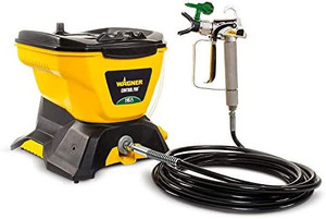 lot 49975 image: Wagner 0580678 Control Pro 130 Power Tank Paint Sprayer, High Efficiency Airless with Low Overspray
