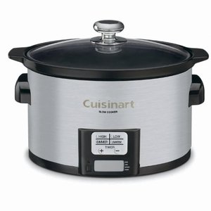 lot 49976 image: Cuisinart PSC-350 3-12-Quart Programmable Slow Cooker, Silver  (9-12 H x 9.1 W x 12.67 L)