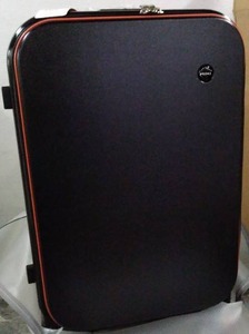 lot 49991 image: Mixi Patent Design Aluminum Frame Suitcase - Locked--Unable to get into bag  (SOLD AS IS)