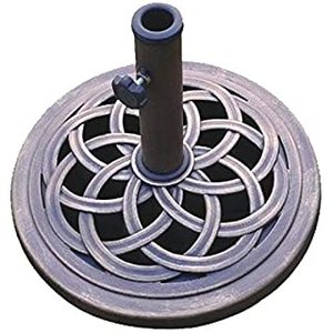 lot 51190 image: DC America 18 Round Cast Stone Umbrella Base