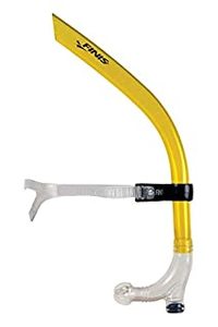 lot 51210 image: FINIS Original Center-Mount Swimmers Snorkel for Lap Swimming and Swim Training, Yellow, Adult (B004O6ECL4)