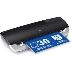lot 51223 image: GBC GBC1703076 Fusion 3100L 12 Laminator 1, Black and Silver
