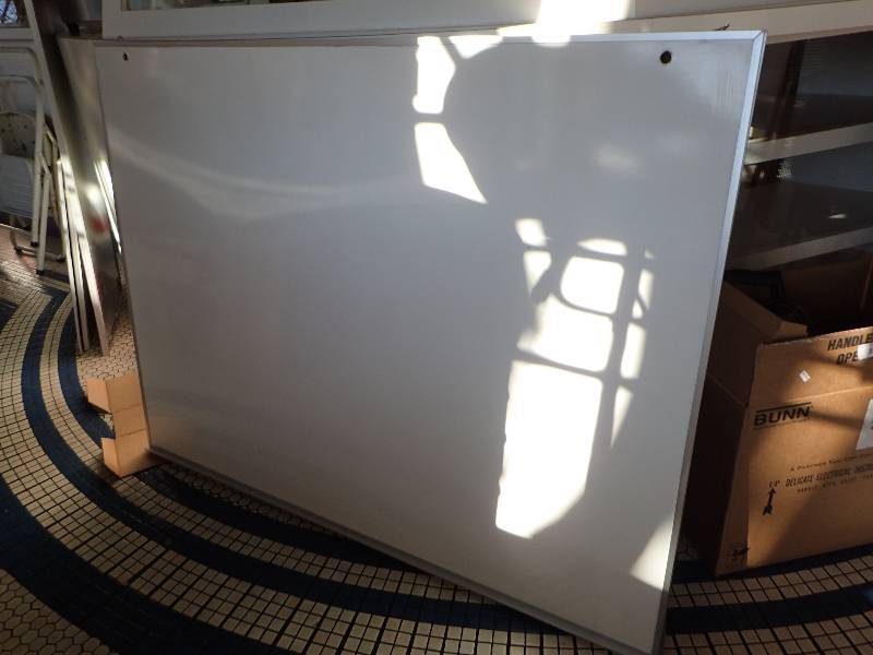 lot 1877 image: White 48 Dry Erase Board