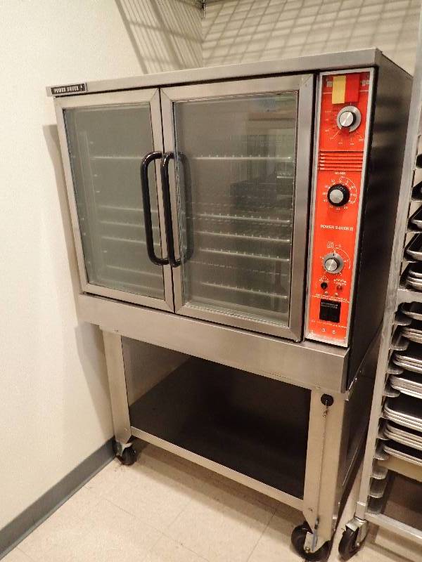 lot 1952 image: Power Saver High Efficiency Electric Full Size Convection Oven