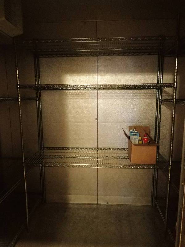 lot 1975 image: 3 Tier Metal Wire Storage Rack