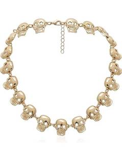 lot 4058 image: Skull Necklace