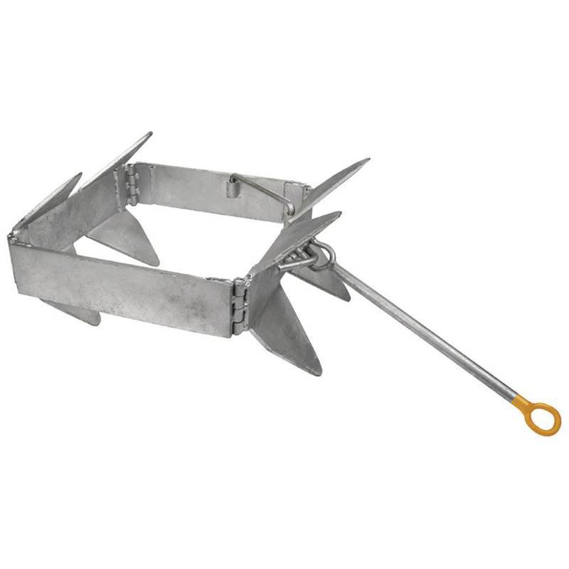 lot 26881 image: Seachoice Fold-And-Hold Galvanized Anchor