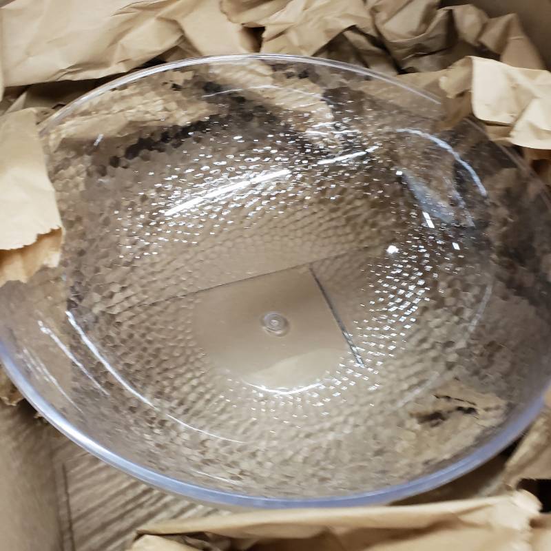 lot 26957 image: Large Clear Plastic Bowl