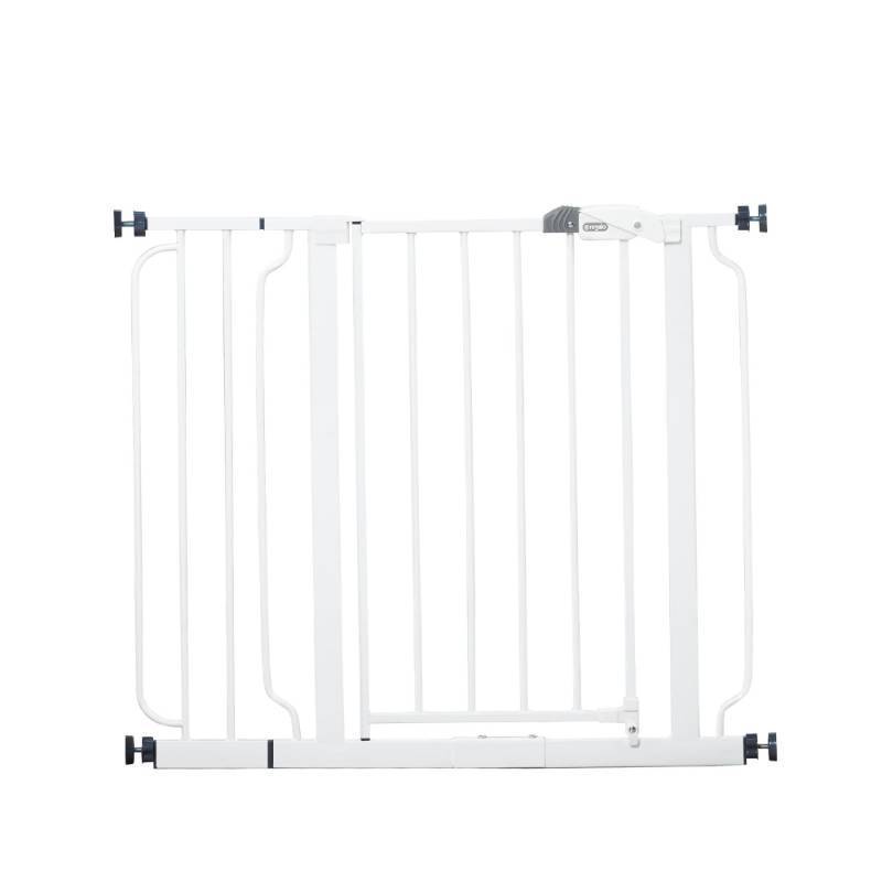 lot 75040 image: Regalo Easy Step� 38.5-Inch Extra Wide Walk Thru Baby Gate, Includes 6-Inch Extension Kit, 4 Pack Pressure Mount Kit, 4 Pack Wall Cups and Mounting Kit