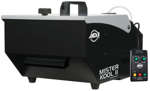 lot 74445 image: American DJ Mister Kool II Wired Remote Low Lying Water Based Smoke Fog Machine