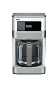 lot 74474 image: Braun - BrewSense 12-Cup Coffee Maker - Stainless SteelWhite