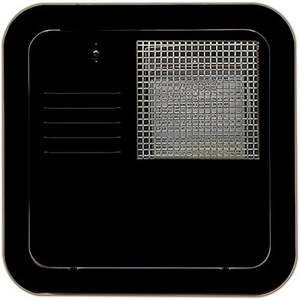 lot 74518 image: Suburban 6259AEB Water Heater Access Door Black - 10 Gallon