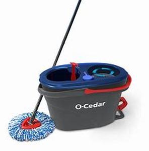 lot 74452 image: O-Cedar Easyring Rinseclean Microfiber Spin Mop System
