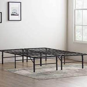 lot 74506 image: LUCID Comfort Collection Platform Bed Frame- Retail$101.49