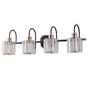 lot 74514 image: ExBrite Vanity Light - Matte Black