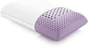 lot 74504 image: Zoned Active Dough Pillows Infused With Bamboo and CharcoalLavender
