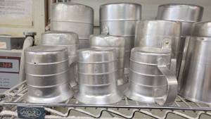 lot 10159 image: Stainless Steel Scoops (Vollrath and More), V-Tech Home Phone and More