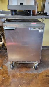 lot 10374 image: Commerical Beverage Air Low Profile Undercounter Refrigerator Model UCR24A