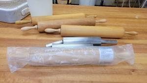 lot 10439 image: 3 Heavy Duty Rolling Pins