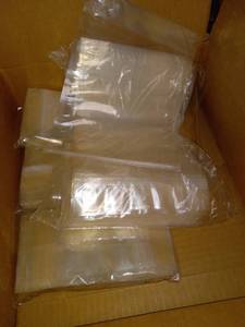 lot 15236 image: Clear 3.5 Zipper Pouch Bags