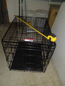 lot 15339 image: Metal Dog Kennel