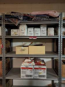 lot 15447 image: Contents of Shelf - Shelf Sold Separately