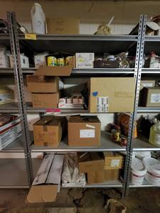 lot 15449 image: Contents of Shelf -Shelf Sold Separately