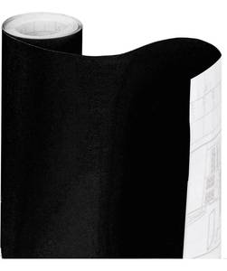 lot 4105 image: Smart Design Adhesive Shelf Liner - (18 Inch x 120 Feet) - Drawer Cabinet Paper - Kitchen Black - Set of 6 - 120 Total