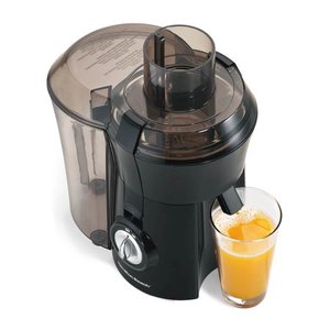 lot 31499 image: Hamilton Beach 67601A Powerful 800W Big Mouth Countertop Juice Extractor, Black