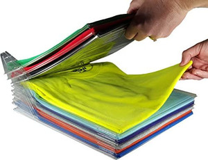 lot 31520 image: Clothing Organization System Fold Laundry Fast Wrinkle-free Travel Regular
