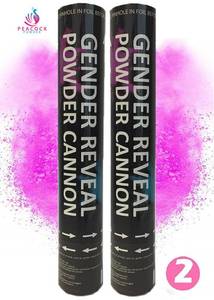 lot 31525 image: Gender Reveal Smoke Powder Cannon Pink Girl Legend & Co Photoshoot Effects  (2ct)