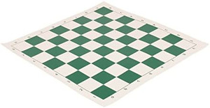 lot 47829 image: The House of Staunton Standard Vinyl Analysis Tournament Chess Board - 1.875 Squares by US Chess Federation