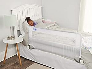 lot 47832 image: Regalo Swing Down Bed Rail Guard, with Reinforced Anchor Safety System  (43-Inches Long)