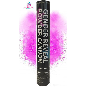 lot 49286 image: Gender Reveal Smoke Powder Cannon Pink Girl Legend & Co Photoshoot Effects  (2ct)