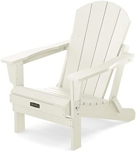 lot 49394 image: SERWALL Adirondack Chair for Patio Garden, White