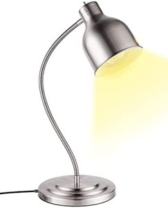 lot 50028 image: YMJOINMX Food Heat Lamp Commercial Food Warmer Lamp Food Service Restaurant Retractable Heat Lamp Heating Lamp for Food Warming Restaurant Buffet Home Use Warmer - (Not the exact stock photo--different color)