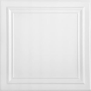lot 50033 image: VEVOR Foam Ceiling Tiles, Glue-up Ceiling Tiles, Lightweight Ceiling Tiles, 135 sq. ft Paintable Ceiling Tiles, 15 Thick Lay-in Ceiling Tile Pack for Roof and Wall Decoration (19.7 x 19.7)  (50pcs)