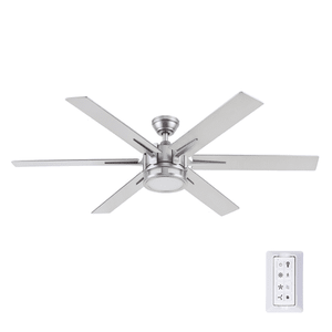 lot 50084 image: Honeywell Kaliza 56 6 Blades Ceiling Fan, Satin