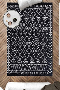 lot 50088 image: Caretta Home Turkish Kilim Mhystic Design Area Rug  (4 x 6)  (47x70) (May not be exact photo)