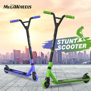 lot 50104 image: MEGAWHEELS STUNT SCOOTER, COMPLETE KICK SCOOTER, TEEN STREET TRICKS PRO SCOOTERS