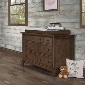 lot 50337 image: Evolur Changing Table Top, Dark Brown