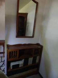 lot 2812 image: Small Wood Bookshelf