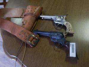 lot 2718 image: Toy Single Action Army Revolvers