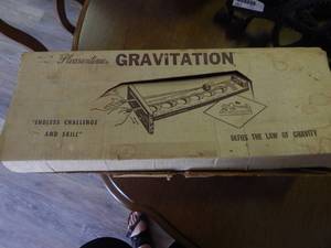 lot 2717 image: Vintage Pleasant time Gravitation Game