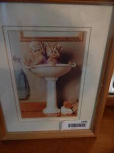 lot 2945 image: Framed Anne Geddes Photo