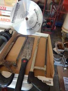 lot 2845 image: Collection of Three Saws