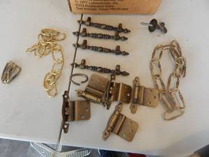 lot 2676 image: Box of Cabinet Hinges