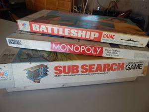 lot 2785 image: Collection of Three Classic Board Games