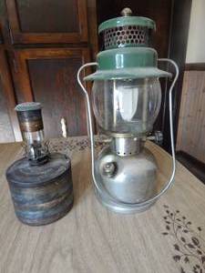 lot 1741 image: Collection of Two Oil Lanterns
