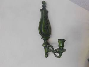 lot 2835 image: Wall Candleholders (2)